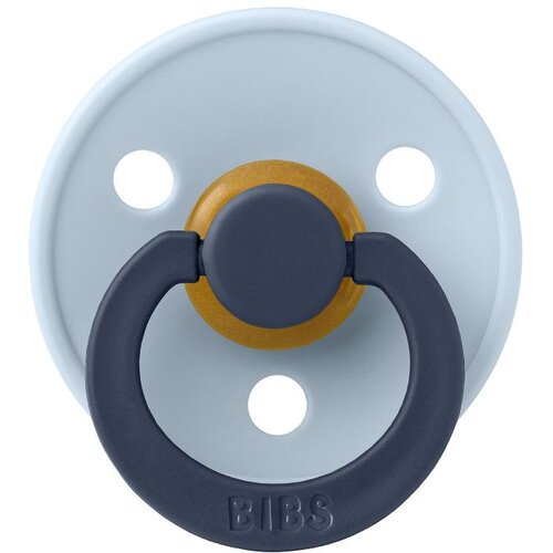 Bibs studio tolažilna duda colour fusion baby blue petrol mix Slike