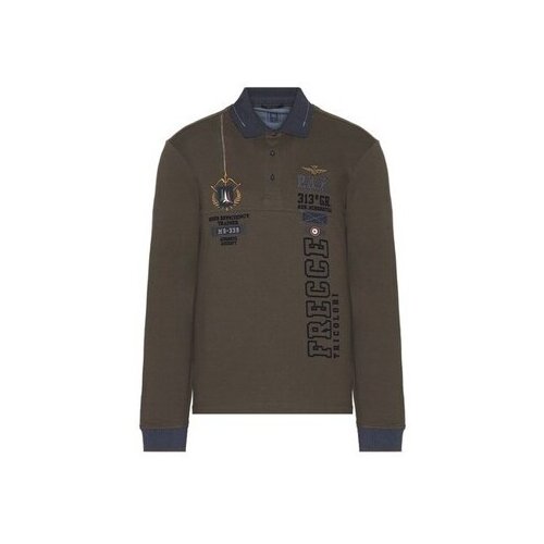 Aeronautica Militare Majice s kratkimi rokavi PO1725P17357512 Kostanjeva Cene