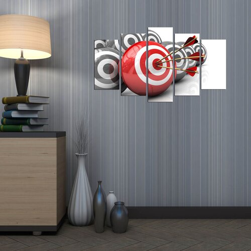 Wallity Set Slika 5MX-33, 5 Delova Cene