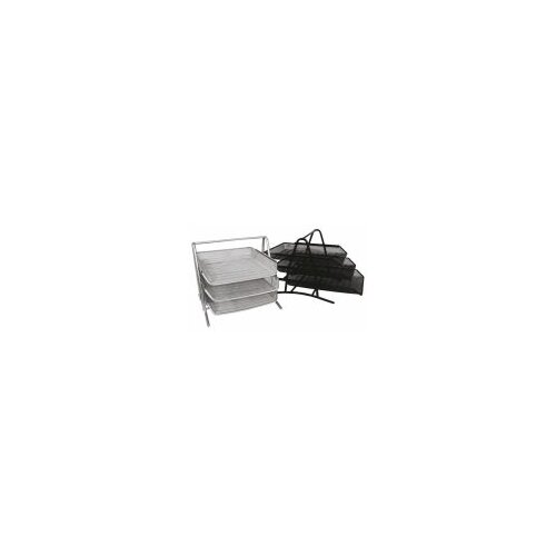 Fornax stalak za spise vodoravni žica 3 ladice LD01-54 00111 crni Slike