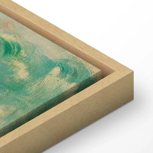  Slika - Berthe Morisot &amp;ndash; Sur un banc de Bois de Boulogne 120x80 U prirodnom drvenom okviru Slike