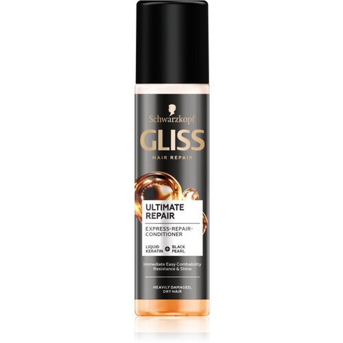 Schwarzkopf Gliss Ultimate Repair regenerator bez ispiranja za suhu i o&amp;scaron;tećenu kosu 200 ml Slike