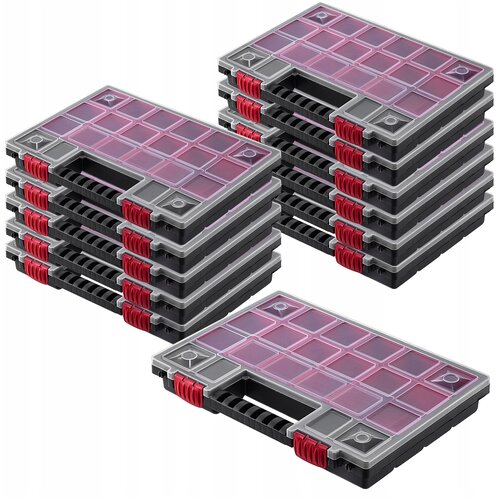 KADAX Organizator za delavnico, 18 predalov, komplet 12 garažnih &scaron;katel, (5000350130) Cene