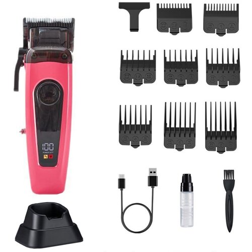 INF Profesionalni strižnik las z brezkrtačnim motorjem in priročno polnilno postajo Red, (5000072120) Cene