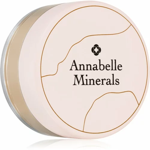 Annabelle Minerals Radiant Mineral Foundation mineralni puder v prahu za osvetlitev kože odtenek Golden Fairest 4 g
