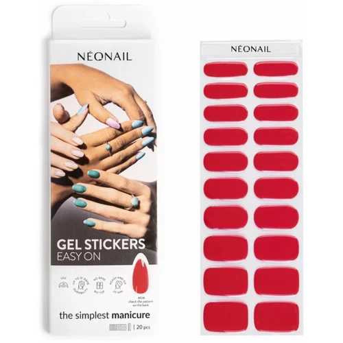 NeoNail Easy On Gel Stickers nalepke za nohte odtenek M06 20 kos