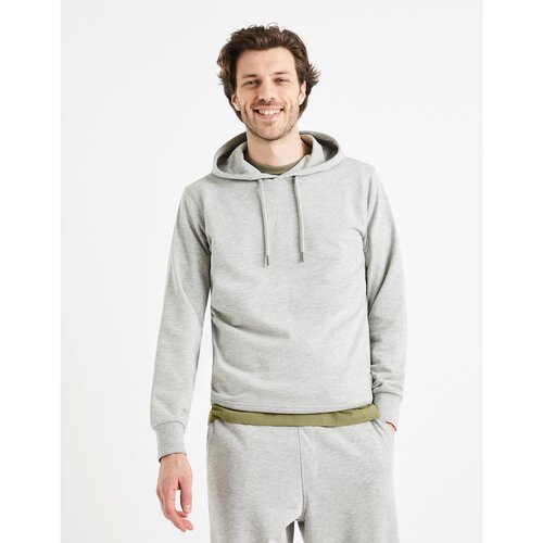 Celio Cotton Hoodie - Men Slike