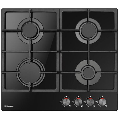 Hansa kuhalna plo&scaron;ča BHKS610502, inox, 4xplin, lito železo, črna, steklokeramika Cene