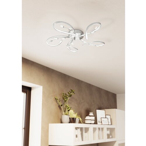 Eglo vallemare stropna/5, led, 5x6,6w, krom/kristal bijela Cijene