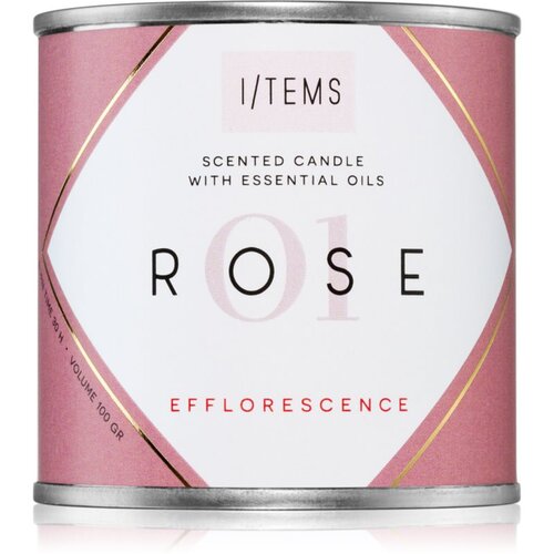 Items Essential 01 / Rose mirisna svijeća 100 g Cijene