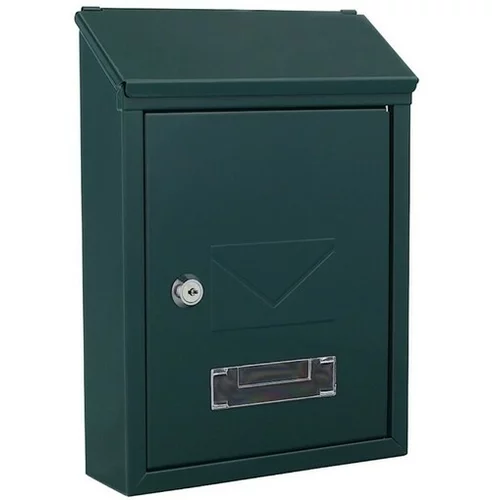ROTTNER prolazni poštanski sandučić udine (70 x 215 x 300 mm, čelik, zelene boje)
