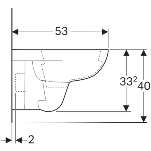 Geberit Selnova konzolna wc &amp;scaron;olja 500.260.01.1(7) Slike