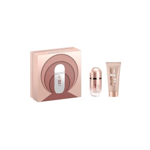 Carolina Herrera Ženski set 212 Vip Rose, EDP, 50 ml + Losion za telo, 75 ml Slike