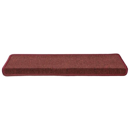  Otirači za stepenice 30 kom 65x21x4 cm mat crveni Slike