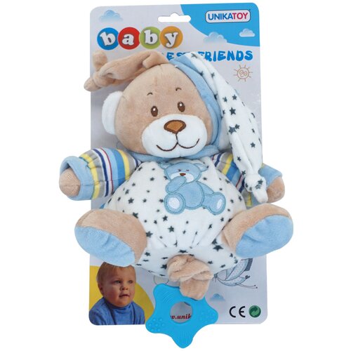 Unikatoy medvedek na poteg z zvezdicami, 16 cm Cene