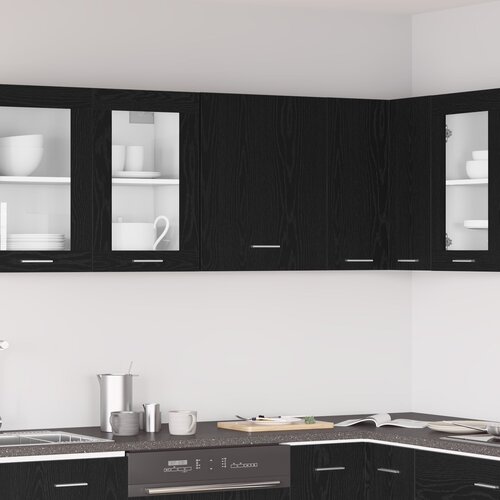 vidaXL Kuhinjski ormarić Crni hrast Konstruirano drvo 50 x 31 x 60 cm Cijene