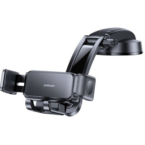 Joyroom Držač za telefon u automobilu na ploču s instrumentima / staklo - Crna Slike