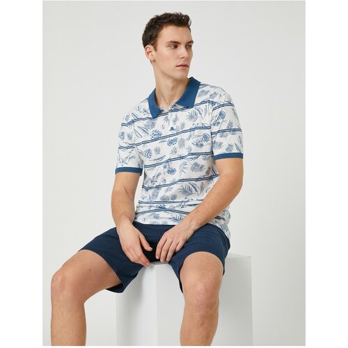 Koton Polo T-shirt - Ecru - Regular fit Slike