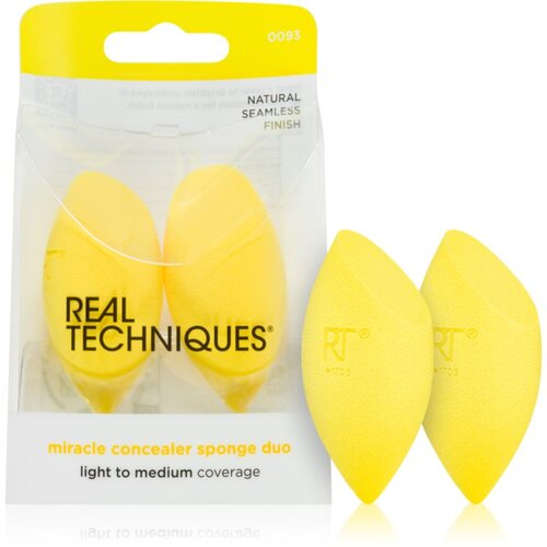 Real Techniques Sponge+ Miracle Concealer gobica za tekoči puder 2 kos Cene