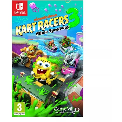 Gamemill Entertainment Switch Nickelodeon Kart Racers 3: Slime Speedway Slike