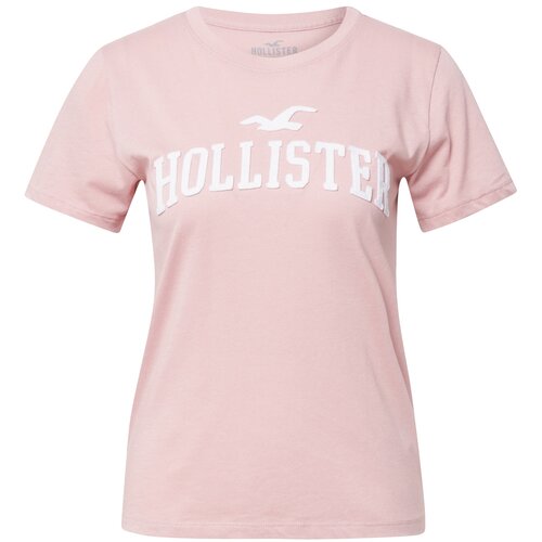 Hollister Majica roza / bela Slike