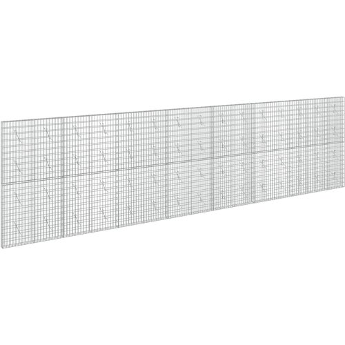  Gabion s žicom debljine 5 mm i mrežom 5x10 cm 750x10x200 cm Slike