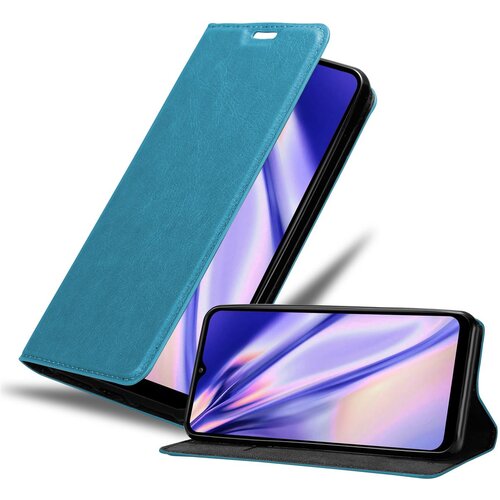 Cadorabo Ohi&scaron;je, združljivo z Samsung Galaxy A02s v bencinsko turkizna - Za&scaron;čitni ovitek z magnetnim zapiranjem, stoječo funkcijo in režo za kartice, (20561037) Cene