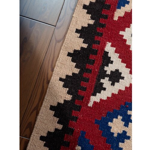 Hanse Home Rdeča obojestranska ročno tkana volnena preproga 120x170 cm Kamal Rami &amp;ndash; Nouristan Slike