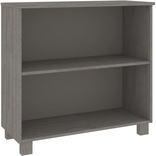  Komoda HAMAR svjetlosiva 85 x 35 x 80 cm od masivne borovine Slike