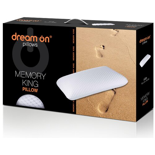 Dream On Memory King Jastuk od memorijske pene, 70x41x16 cm Cene