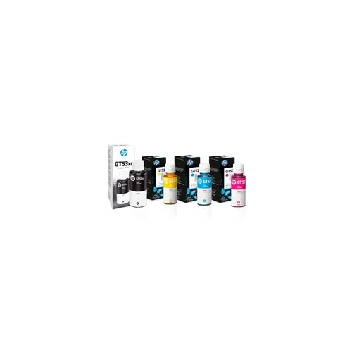 HP Komplet tinta za GT53 BK XL + GT52 (C/M/Y), original Cene
