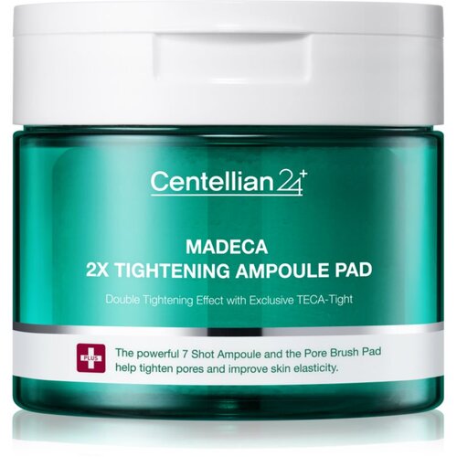 CENTELLIAN24 Madeca Double Tightening Ampoule Pad blazinice natopljene tonerom za pro&amp;scaron;irene pore i bore 60 kom Slike