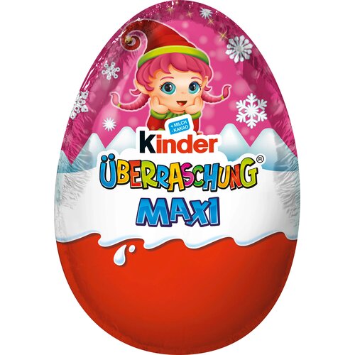 Kinder Presenečenje Maxi za deklice - 100 g Slike