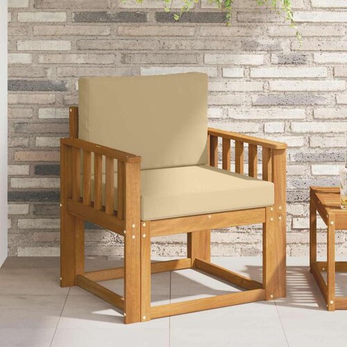  Set vanjskih sofa Čvrsto drvo akacije i poliester Cene