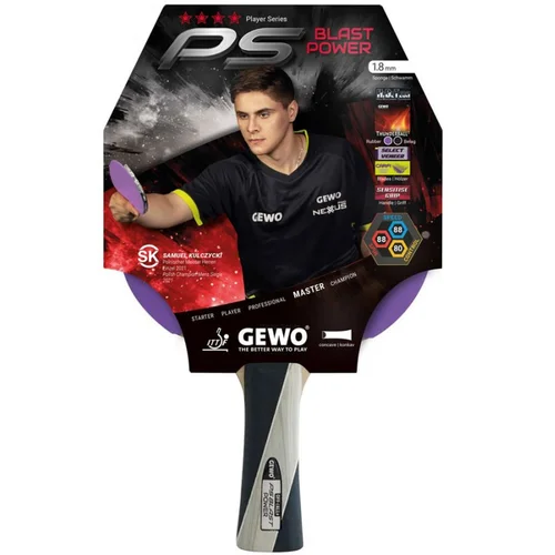 Gewo Lopar za namizni tenis PS Blast Power, (20472893)