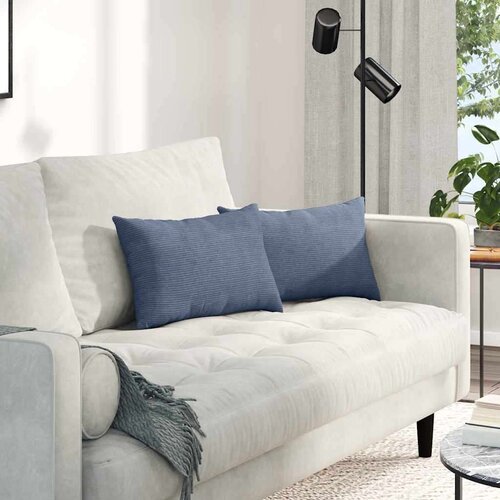 vidaXL jastučići za sofu 2 pcs plava 50 x 30 cm kordura tekstil Cijene