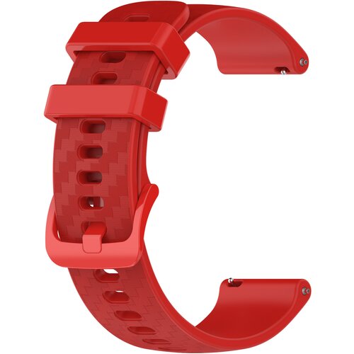 INF Silikonski pašček za uro Garmin Vivoactive 4/3/Venu Red 22 mm, (22076753) Cene
