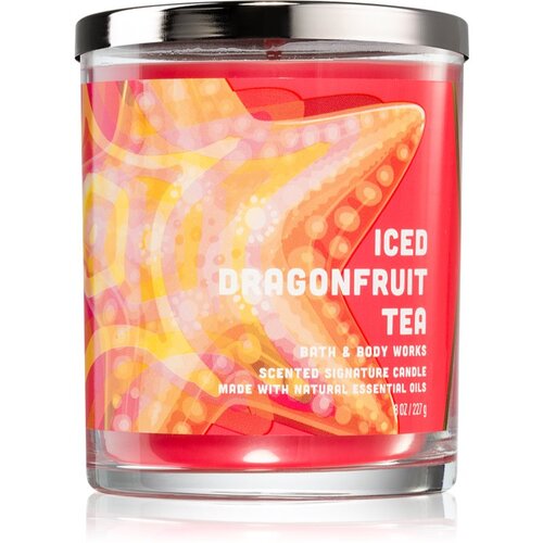 Bath &amp;amp; Body Works Iced Dragonfruit Tea mirisna svijeća 227 g Slike
