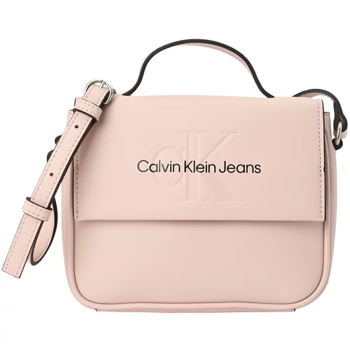 Calvin Klein Jeans Torba preko ramena roza / crna