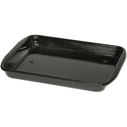 RIESS Pekač Profi 42x33xh4,5cm / pravokoten / črn / emajl, (5000198100) Slike