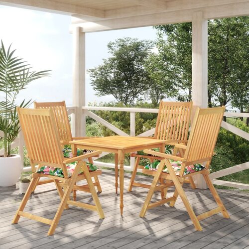 vidaXL Blazine za stole 4 kosi večbarvne 50x50x7 cm blago Cene