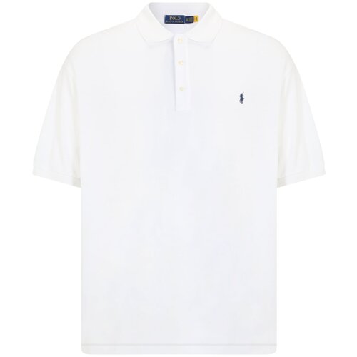 Polo Ralph Lauren Big &amp;amp; Tall Majica marine / bela Slike