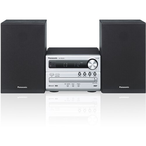 Panasonic SC-PM254EG-S stereo uređaj Bluetooth&amp;reg;, CD, DAB+, UKW, USB, 2 x 10 W crna, srebrna Slike
