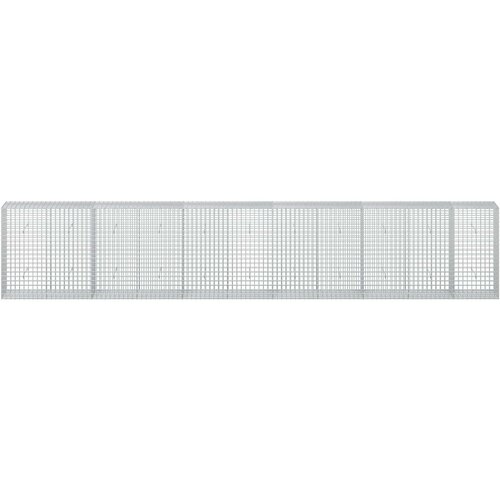  Gabion s 5 mm žicom i mrežom 5x5 cm 550x50x100 cm Slike