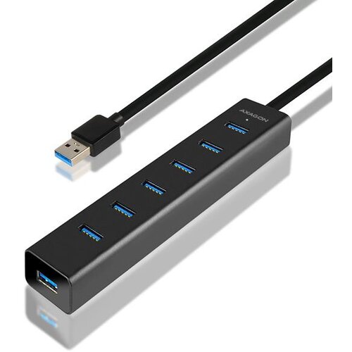 Axagon HUE-SA7BP 7x USB3.0 Hub, Charging + AC Adapter Cijene