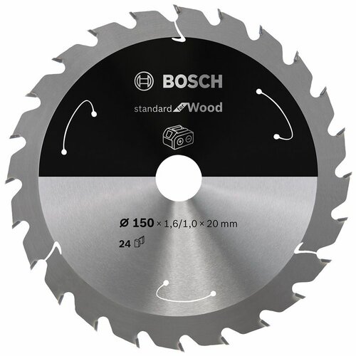 Bosch List kružne testere za akumulatorske testere 150x20;16x1.6;1.0x24T Cene