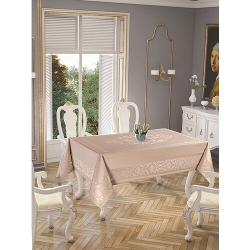 Dekordom stolnjak GOLD ETAMIN 150x260cm - Beige Cene
