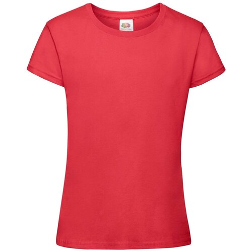 Fruit Of The Loom Girls&amp;#039; T-shirt Sofspun 610150 100% cotton 160g/165g Slike