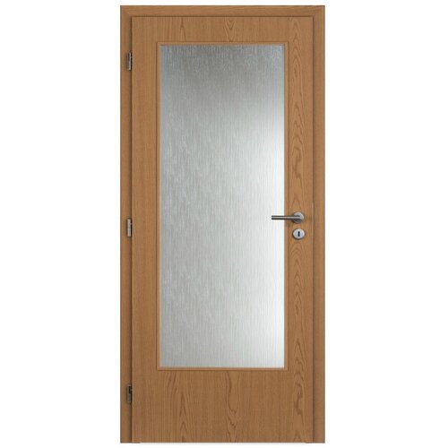 DOORNITE sobna vrata sa staklom (D x &amp;Scaron; x V: 39 x 850 x 2.000 mm, DIN lijevo, Hrast) Slike