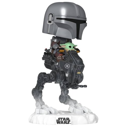 Funko Figura POP Rides Deluxe Star Wars Mandalorian & Grogu The Mandalorian with Grogu in Imperial Remnant AT-RT Cijene